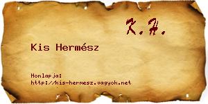 Kis Hermész névjegykártya